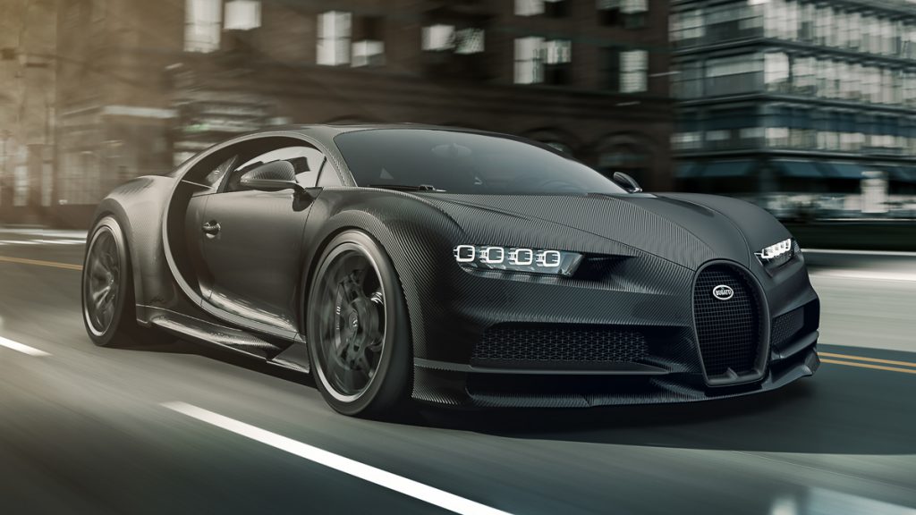 Bugatti chiron noire