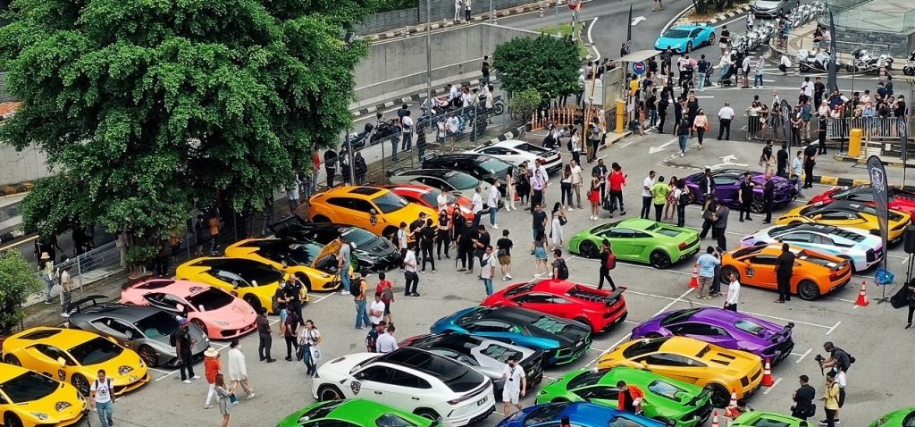 Lamborghini Owners Malaysia club sets new record for largest gathering